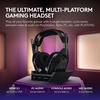 image:imageLogitech G Astro A50 X MultiPlatform Wireless Gaming Headset  Base Station for PS5XboxPC PLAYSYNC Video amp Audio Switcher HDMI 21 4K 120Hz VRR lt24bit48kHz 24hr Battery 24GHz amp BT  WhiteBlack