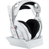 image:imageLogitech G Astro A50 X MultiPlatform Wireless Gaming Headset  Base Station for PS5XboxPC PLAYSYNC Video amp Audio Switcher HDMI 21 4K 120Hz VRR lt24bit48kHz 24hr Battery 24GHz amp BT  WhiteWhite
