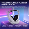image:imageLogitech G Astro A50 X MultiPlatform Wireless Gaming Headset  Base Station for PS5XboxPC PLAYSYNC Video amp Audio Switcher HDMI 21 4K 120Hz VRR lt24bit48kHz 24hr Battery 24GHz amp BT  WhiteWhite
