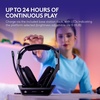 image:imageLogitech G Astro A50 X MultiPlatform Wireless Gaming Headset  Base Station for PS5XboxPC PLAYSYNC Video amp Audio Switcher HDMI 21 4K 120Hz VRR lt24bit48kHz 24hr Battery 24GHz amp BT  WhiteBlack