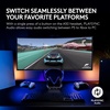 image:imageLogitech G Astro A50 X MultiPlatform Wireless Gaming Headset  Base Station for PS5XboxPC PLAYSYNC Video amp Audio Switcher HDMI 21 4K 120Hz VRR lt24bit48kHz 24hr Battery 24GHz amp BT  WhiteBlack