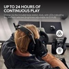 image:imageLogitech G Astro A50 X MultiPlatform Wireless Gaming Headset  Base Station for PS5XboxPC PLAYSYNC Video amp Audio Switcher HDMI 21 4K 120Hz VRR lt24bit48kHz 24hr Battery 24GHz amp BT  WhiteBlack