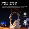image:imageLogitech G Astro A50 X MultiPlatform Wireless Gaming Headset  Base Station for PS5XboxPC PLAYSYNC Video amp Audio Switcher HDMI 21 4K 120Hz VRR lt24bit48kHz 24hr Battery 24GHz amp BT  WhiteWhite