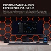 image:imageLogitech G Astro A50 X MultiPlatform Wireless Gaming Headset  Base Station for PS5XboxPC PLAYSYNC Video amp Audio Switcher HDMI 21 4K 120Hz VRR lt24bit48kHz 24hr Battery 24GHz amp BT  WhiteBlack