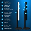 image:imageLogitech G Litra Beam Premium LED Gaming Key Light with TrueSoft Adjustable Desktop Mount BrightnessColor Temp Settings Desktop App Control for PCMac  GraphiteNonRGB