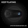 image:imageLogitech G PRO 2 Lightspeed Wireless Gaming Mouse Right or LeftHanded Mouse with up to 4 Customizable and Switchable Magnetic Side Buttons 44K DPI Sensor USBC Charging for PCMac  BlackBlack