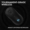 image:imageLogitech G PRO 2 Lightspeed Wireless Gaming Mouse Right or LeftHanded Mouse with up to 4 Customizable and Switchable Magnetic Side Buttons 44K DPI Sensor USBC Charging for PCMac  BlackBlack