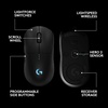 image:imageLogitech G PRO 2 Lightspeed Wireless Gaming Mouse Right or LeftHanded Mouse with up to 4 Customizable and Switchable Magnetic Side Buttons 44K DPI Sensor USBC Charging for PCMac  BlackBlack