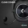 image:imageLogitech G PRO X 2 Lightspeed Wireless Gaming Headset Detachable Boom Mic 50mm Graphene Drivers DTSX Headphone 2071 Surround BluetoothUSB35mm Aux for PC PS5 PS4 Nintendo Switch  BlackBlack