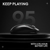 image:imageLogitech G PRO X Superlight 2 Wireless Gaming Mouse 60g ProGrade with 5 Programmable Buttons 44k DPI Sensor 8kHz Report Rate USBC Charging for PCMac  BlackBlack