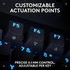 image:imageLogitech G PRO X TKL Rapid Tenkeyless Wired Gaming Keyboard Magnetic Analog Switches with Rapid Trigger Lightsync RGB Detachable USBC Cable Volume Roller amp Media Buttons  BlackBlack