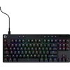 image:imageLogitech G PRO X TKL Rapid Tenkeyless Wired Gaming Keyboard Magnetic Analog Switches with Rapid Trigger Lightsync RGB Detachable USBC Cable Volume Roller amp Media Buttons  BlackBlack