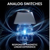 image:imageLogitech G PRO X TKL Rapid Tenkeyless Wired Gaming Keyboard Magnetic Analog Switches with Rapid Trigger Lightsync RGB Detachable USBC Cable Volume Roller amp Media Buttons  BlackWhite