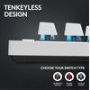 image:imageLogitech G PRO X TKL Rapid Tenkeyless Wired Gaming Keyboard Magnetic Analog Switches with Rapid Trigger Lightsync RGB Detachable USBC Cable Volume Roller amp Media Buttons  BlackWhite