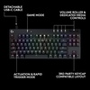 image:imageLogitech G PRO X TKL Rapid Tenkeyless Wired Gaming Keyboard Magnetic Analog Switches with Rapid Trigger Lightsync RGB Detachable USBC Cable Volume Roller amp Media Buttons  BlackBlack