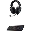 image:imageLogitech G Pro X SE Wired Gaming Headset with Microphone Detachable Microphone DTS HeadphoneX 71 for PC Xbox One Xbox Series XS PS5 PS4 Includes USB DAC  BlackClassic