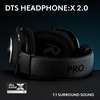 image:imageLogitech G Pro X SE Wired Gaming Headset with Microphone Detachable Microphone DTS HeadphoneX 71 for PC Xbox One Xbox Series XS PS5 PS4 Includes USB DAC  BlackWired