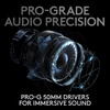 image:imageLogitech G Pro X SE Wired Gaming Headset with Microphone Detachable Microphone DTS HeadphoneX 71 for PC Xbox One Xbox Series XS PS5 PS4 Includes USB DAC  BlackWireless