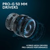 image:imageLogitech G Pro X SE Wired Gaming Headset with Microphone Detachable Microphone DTS HeadphoneX 71 for PC Xbox One Xbox Series XS PS5 PS4 Includes USB DAC  BlackWired