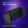 image:imageLogitech G Yeti GX Dynamic RGB Gaming Microphone with LIGHTSYNC USB Mic for Streaming Supercardioid USB Plug and Play for PCMac  BlackBlack