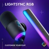 image:imageLogitech G Yeti GX Dynamic RGB Gaming Microphone with LIGHTSYNC USB Mic for Streaming Supercardioid USB Plug and Play for PCMac  BlackBlack