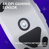 image:imageLogitech G203 Wired Gaming Mouse 8000 DPI Rainbow Optical Effect LIGHTSYNC RGB 6 Programmable Buttons OnBoard Memory Screen Mapping PCMac Computer and Laptop Compatible  LilacWhite