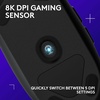 image:imageLogitech G203 Wired Gaming Mouse 8000 DPI Rainbow Optical Effect LIGHTSYNC RGB 6 Programmable Buttons OnBoard Memory Screen Mapping PCMac Computer and Laptop Compatible  LilacBlack