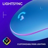 image:imageLogitech G203 Wired Gaming Mouse 8000 DPI Rainbow Optical Effect LIGHTSYNC RGB 6 Programmable Buttons OnBoard Memory Screen Mapping PCMac Computer and Laptop Compatible  LilacBlue