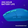 image:imageLogitech G305 Lightspeed Wireless Gaming Mouse Hero Sensor 12000 DPI Lightweight 6 Programmable Buttons 250h Battery OnBoard Memory Compatible with PC Mac  WhiteBlue