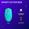 image:imageLogitech G305 Lightspeed Wireless Gaming Mouse Hero Sensor 12000 DPI Lightweight 6 Programmable Buttons 250h Battery OnBoard Memory Compatible with PC Mac  WhiteMint