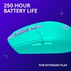 image:imageLogitech G305 Lightspeed Wireless Gaming Mouse Hero Sensor 12000 DPI Lightweight 6 Programmable Buttons 250h Battery OnBoard Memory Compatible with PC Mac  WhiteMint