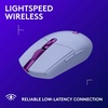 image:imageLogitech G305 Lightspeed Wireless Gaming Mouse Hero Sensor 12000 DPI Lightweight 6 Programmable Buttons 250h Battery OnBoard Memory Compatible with PC Mac  WhiteLilac
