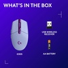 image:imageLogitech G305 Lightspeed Wireless Gaming Mouse Hero Sensor 12000 DPI Lightweight 6 Programmable Buttons 250h Battery OnBoard Memory Compatible with PC Mac  WhiteLilac