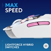 image:imageLogitech G309 Lightspeed Wireless Gaming Mouse Lightweight LIGHTFORCE Hybrid Switches Hero 25K Sensor 300 Hour Battery Life with AA Battery 6 Programmable Buttons PC amp Mac  BlackGenshin Impact Limited Edition