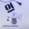 image:imageLogitech G309 Lightspeed Wireless Gaming Mouse Lightweight LIGHTFORCE Hybrid Switches Hero 25K Sensor 300 Hour Battery Life with AA Battery 6 Programmable Buttons PC amp Mac  BlackWhite