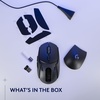 image:imageLogitech G309 Lightspeed Wireless Gaming Mouse Lightweight LIGHTFORCE Hybrid Switches Hero 25K Sensor 300 Hour Battery Life with AA Battery 6 Programmable Buttons PC amp Mac  BlackBlack