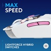 image:imageLogitech G309 Lightspeed Wireless Gaming Mouse Lightweight LIGHTFORCE Hybrid Switches Hero 25K Sensor 300 Hour Battery Life with AA Battery 6 Programmable Buttons PC amp Mac  BlackGenshin Impact Limited Edition