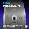 image:imageLogitech G309 Lightspeed Wireless Gaming Mouse Lightweight LIGHTFORCE Hybrid Switches Hero 25K Sensor 300 Hour Battery Life with AA Battery 6 Programmable Buttons PC amp Mac  BlackWhite