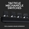 image:imageLogitech G413 TKL SE Mechanical Gaming Keyboard  Compact Backlit Keyboard with Tactile Mechanical Switches AntiGhosting Compatible with Windows macOS  Black AluminumTKL