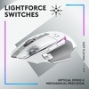image:imageLogitech G502 X Wired Gaming Mouse  LIGHTFORCE Hybrid OpticalMechanical Primary switches Hero 25K Gaming Sensor Compatible with PC  macOSWindows  WhiteWhite