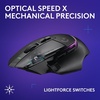 image:imageLogitech G502 X Wired Gaming Mouse  LIGHTFORCE Hybrid OpticalMechanical Primary switches Hero 25K Gaming Sensor Compatible with PC  macOSWindows  WhiteBlack