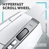 image:imageLogitech G502 X Wired Gaming Mouse  LIGHTFORCE Hybrid OpticalMechanical Primary switches Hero 25K Gaming Sensor Compatible with PC  macOSWindows  WhiteWhite
