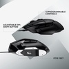 image:imageLogitech G502 X Wired Gaming Mouse  LIGHTFORCE Hybrid OpticalMechanical Primary switches Hero 25K Gaming Sensor Compatible with PC  macOSWindows  WhiteBlack