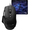image:imageLogitech G502 X Wired Gaming Mouse  LIGHTFORCE Hybrid OpticalMechanical Primary switches Hero 25K Gaming Sensor Compatible with PC  macOSWindows  WhiteBlack