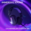 image:imageLogitech G522 Lightspeed Wireless Gaming Headset FullBand Mic Advanced Audio TriConnect Lightspeed Bluetooth USB A to C LIGHTSYNC RGB for PC amp Nintendo SwitchSwitch 2  BlackBlack