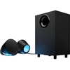 image:imageLogitech G560 PC Gaming Speaker System with 71 DTSX Ultra Surround Sound Game Based LIGHTSYNC RGB Two Speakers and Subwoofer Bluetooth USB Immersive Gaming Experience  BlackSpeakers