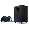 image:imageLogitech G560 PC Gaming Speaker System with 71 DTSX Ultra Surround Sound Game Based LIGHTSYNC RGB Two Speakers and Subwoofer Bluetooth USB Immersive Gaming Experience  BlackSpeakers