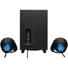 image:imageLogitech G560 PC Gaming Speaker System with 71 DTSX Ultra Surround Sound Game Based LIGHTSYNC RGB Two Speakers and Subwoofer Bluetooth USB Immersive Gaming Experience  BlackSpeakers