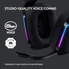 image:imageLogitech G733 Lightspeed Wireless Gaming Headset with Suspension Headband LIGHTSYNC RGB Blue VOCE mic Technology and PROG Audio Drivers  LilacBlack