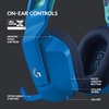 image:imageLogitech G733 Lightspeed Wireless Gaming Headset with Suspension Headband LIGHTSYNC RGB Blue VOCE mic Technology and PROG Audio Drivers  LilacBlue